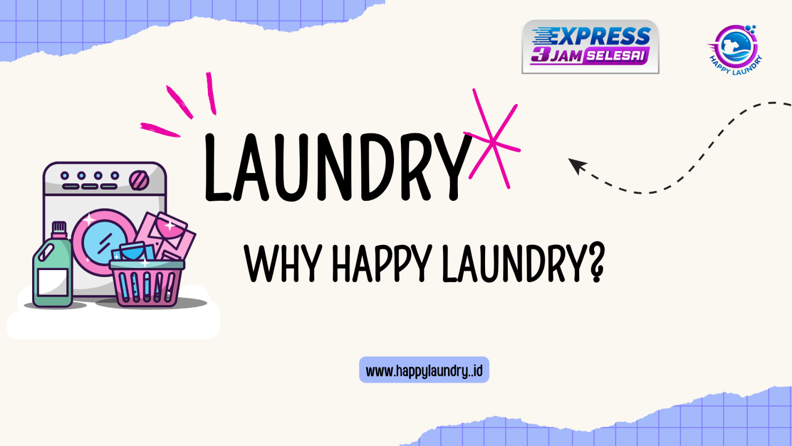 Cuci Bersih, Hidup Cerah: Happy Laundry Bojong Kawunganten